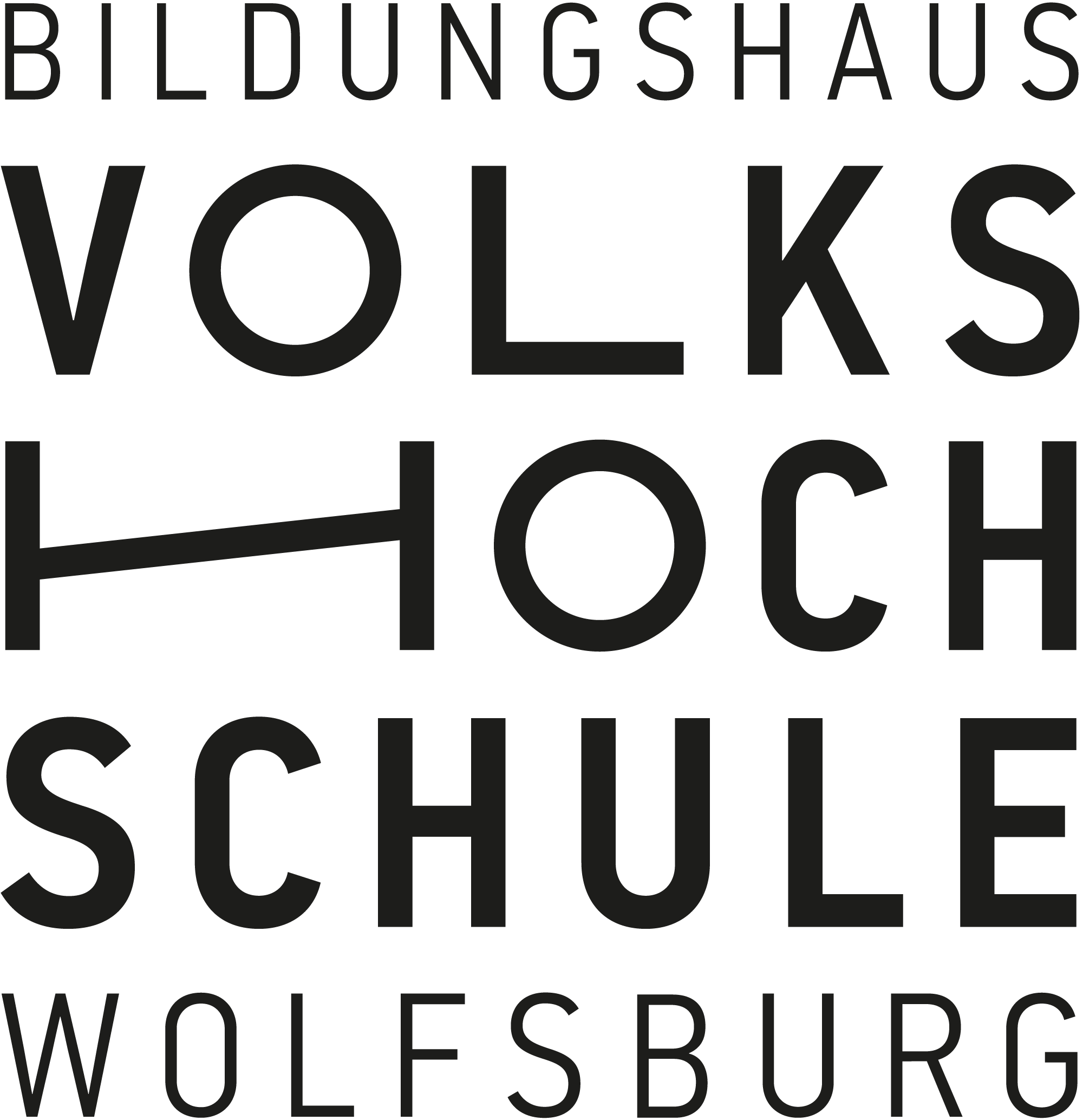 logo Volkshochschule im Bildungshaus Wolfsburg