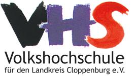 logo Volkshochschule für den Landkreis Cloppenburg e. V.