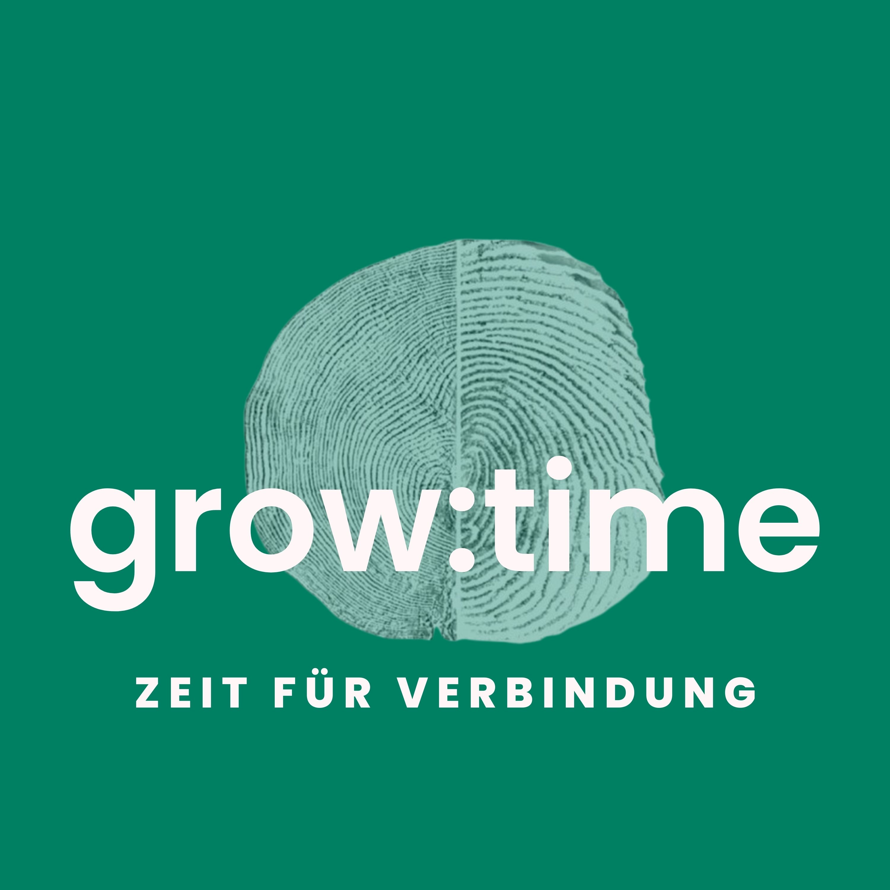 logo grow:time | Zeit für Verbindung