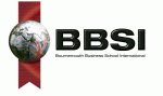 logo xxx Bournemouth Business School International hat fusioniert