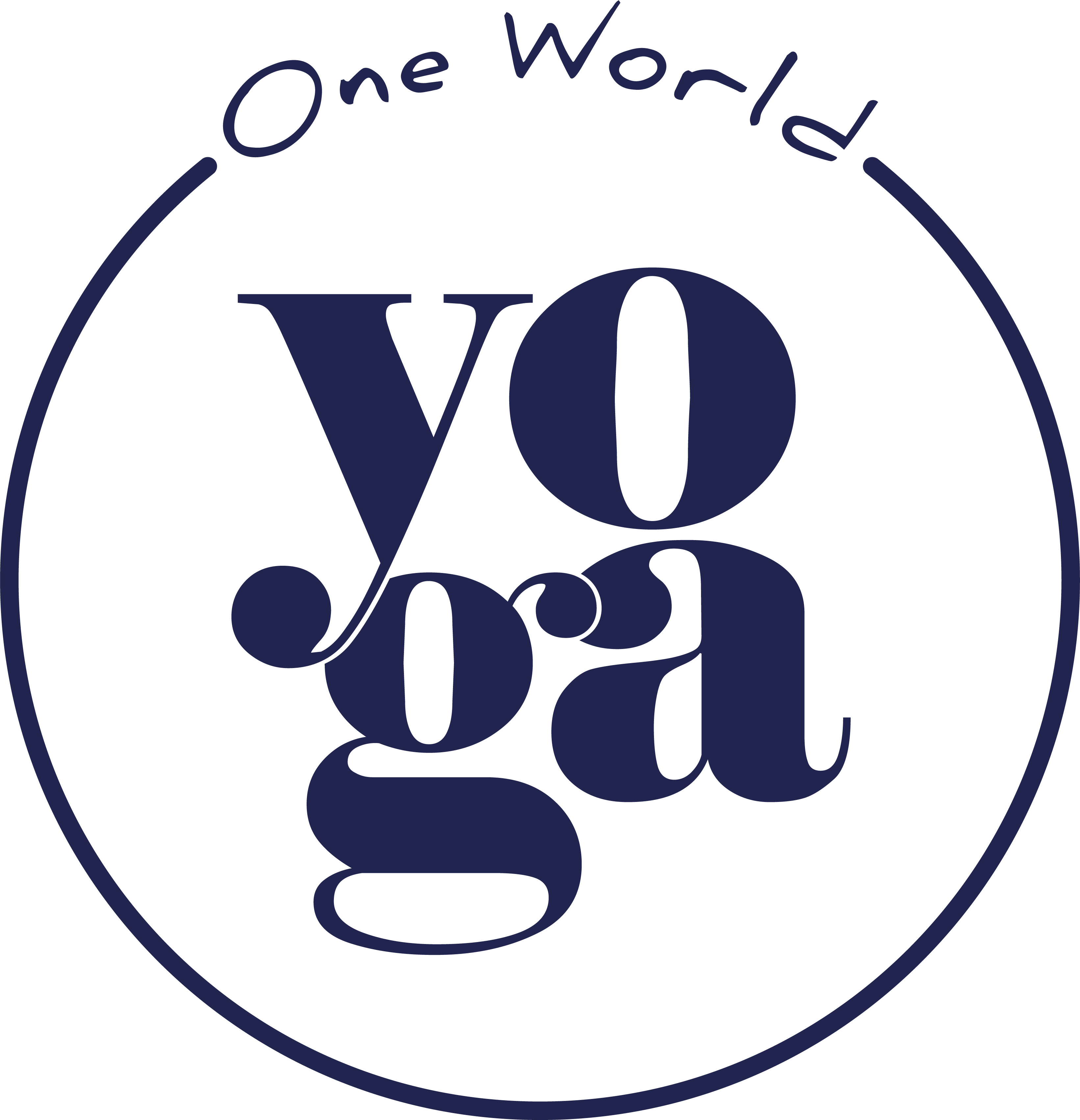 logo One World Yoga