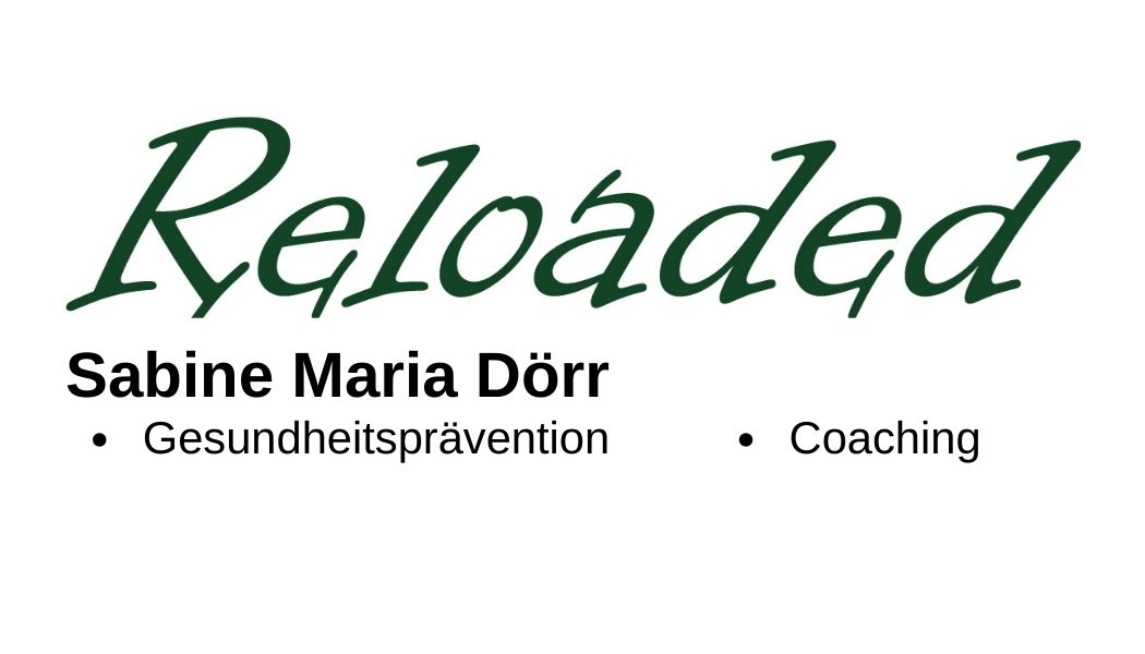 logo Sabine Maria Dörr - RELOADED *Gesundheitsprävention*Coaching