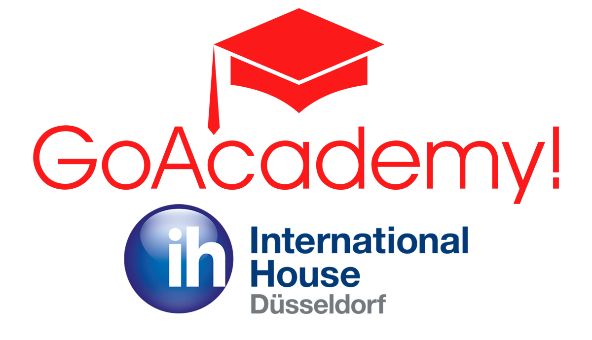 logo GoAcademy! Sprachschule International House Düsseldorf